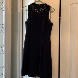 Eliza J Navy Sheath Dress